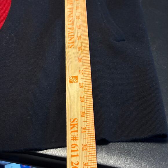 Chico’s Reversible Knit Vest Size 2 (L) Black Red Open Front Sleeveless Pockets - Picture 5 of 5